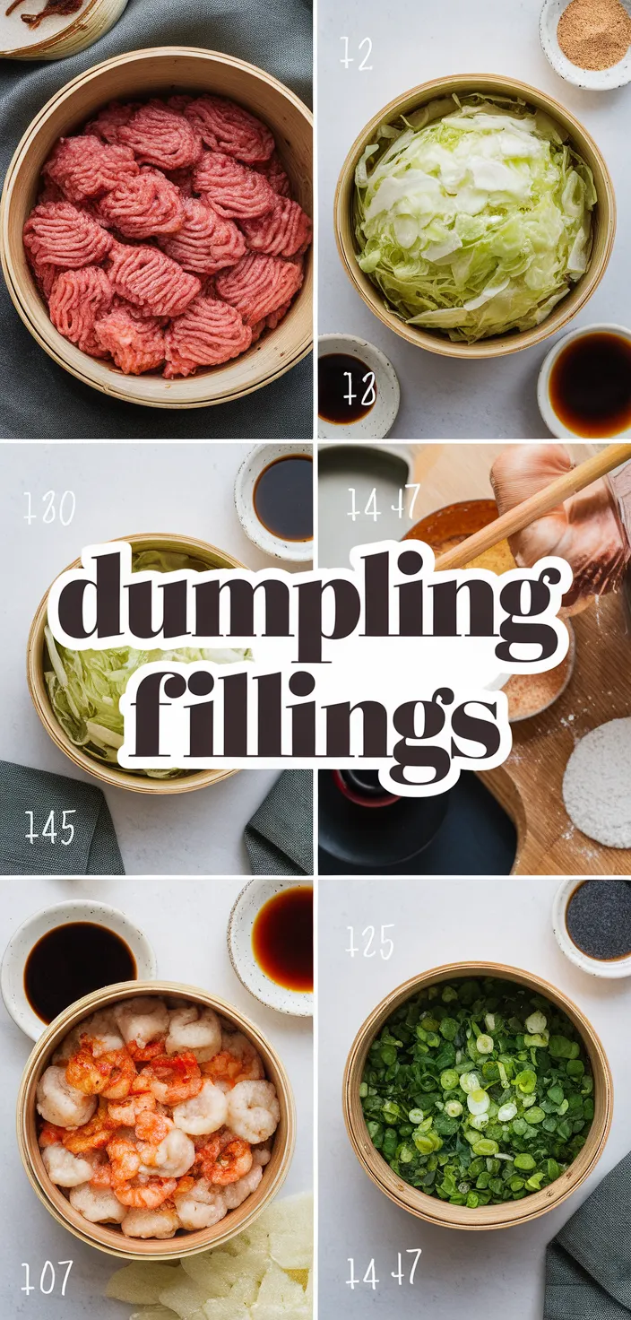 A photo of Dumpling Fillings Recipe