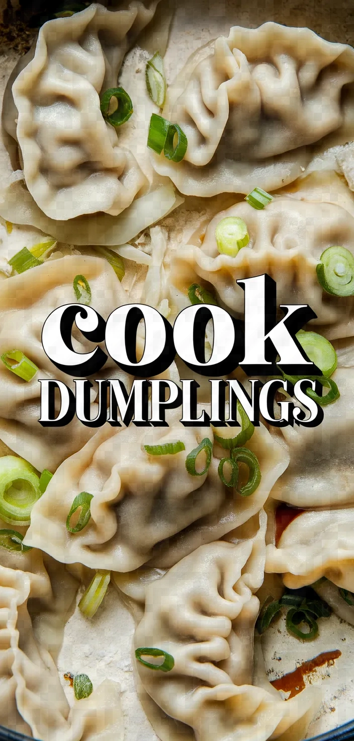 Photo of Cook Dumplings Recipe