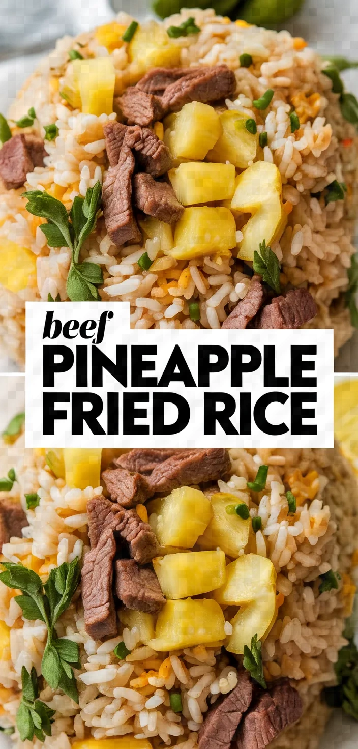 Photo of Beef Pineapple Fried Rice Recipe