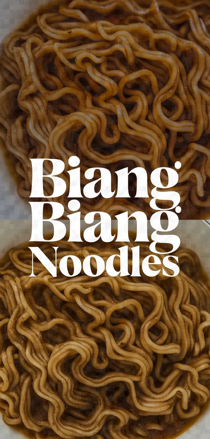 Photo of Biang Biang Noodles Recipe