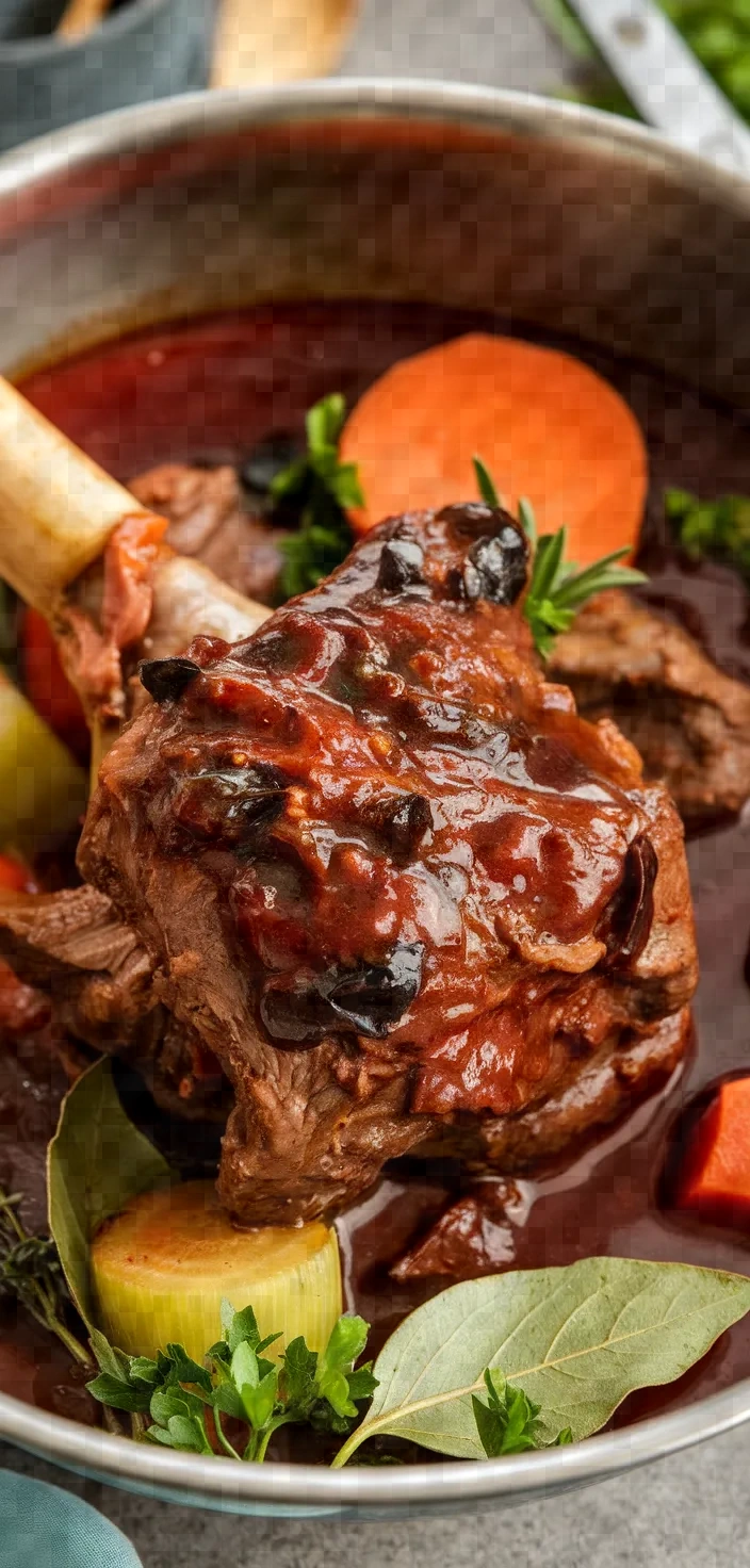 Ingredients photo for Braised Beef Shank Recipe