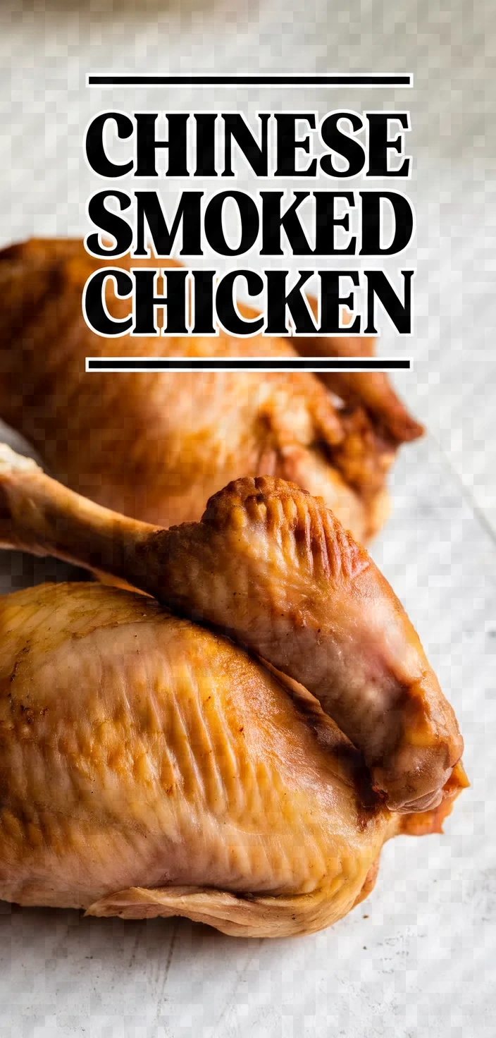 Chinese Smoked Chicken Recipe