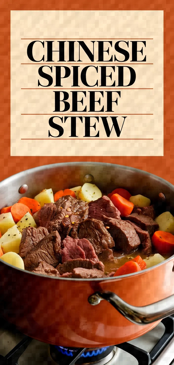 Photo of Chinese Spiced Beef Potato Stew Recipe