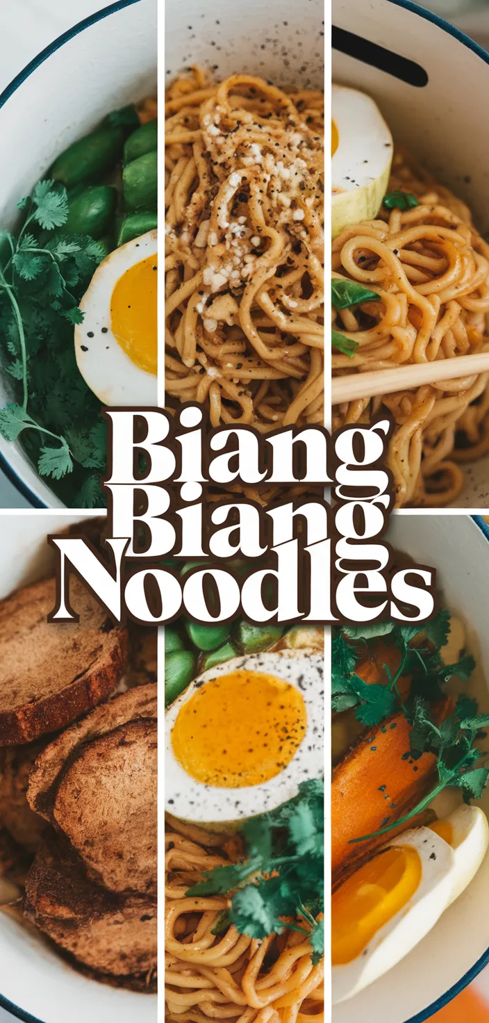 A photo of Biang Biang Noodles Recipe