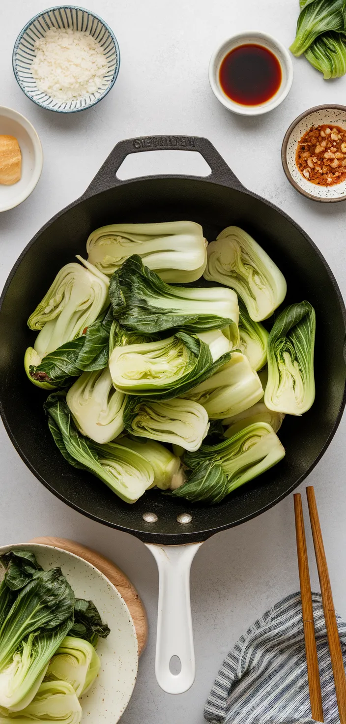 A photo of Bok Choy Stir Fry Recipe