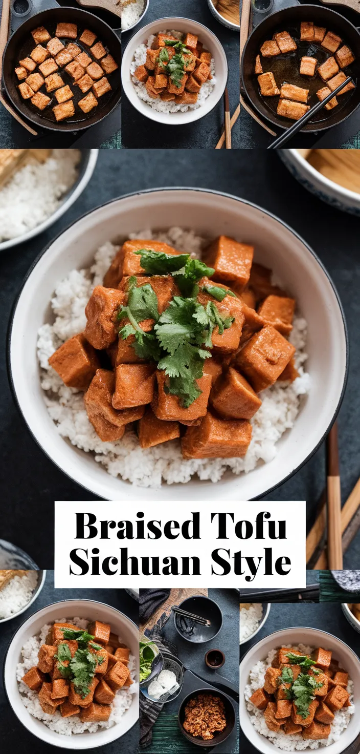 A photo of Braised Tofu Sichuan Style Recipe