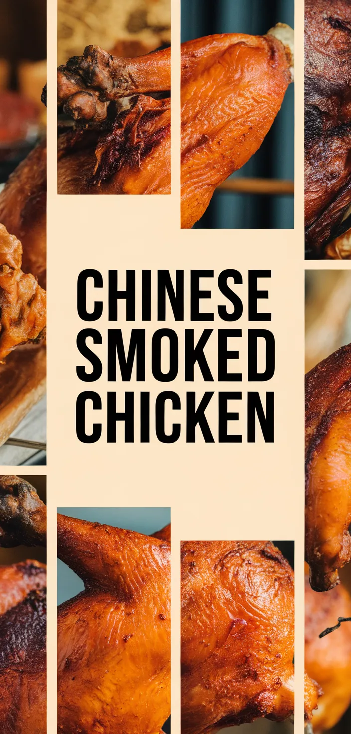 A photo of Chinese Smoked Chicken Recipe