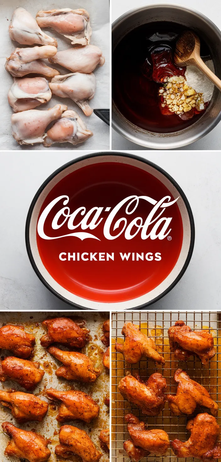 A photo of Coca Cola Chicken Wings Recipe