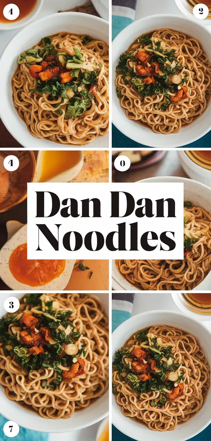 A photo of Dan Dan Noodles Recipe