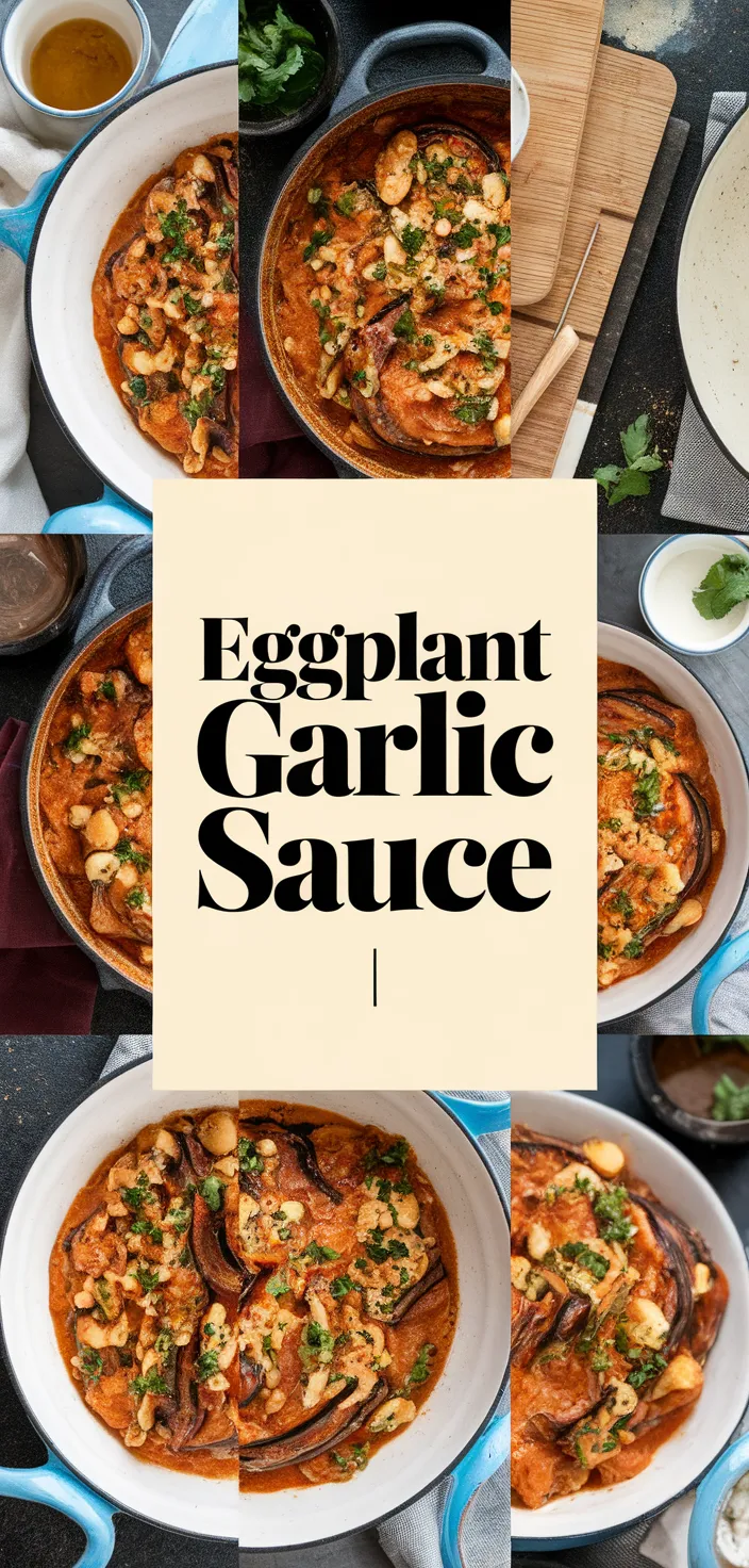 A photo of Eggplant With Garlic Sauce Recipe