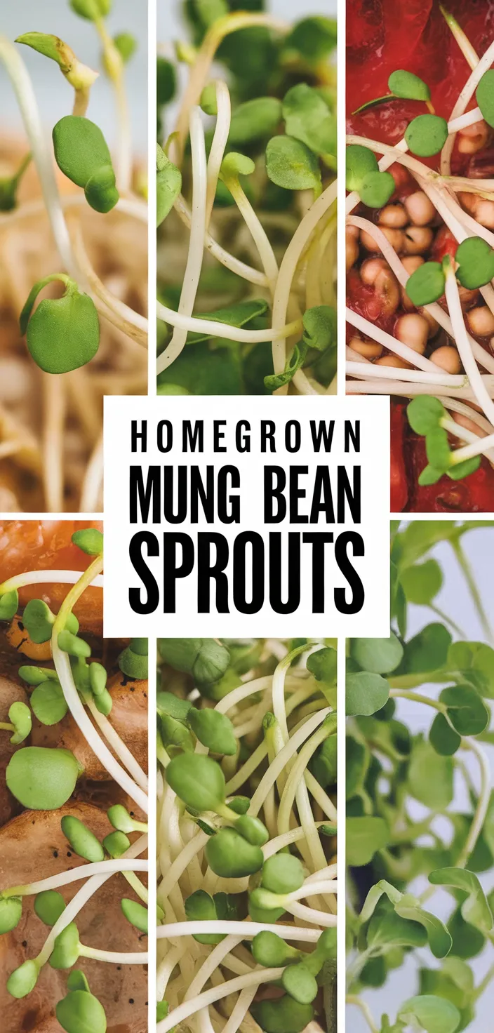 A photo of Homegrown Mung Bean Sprouts Recipe