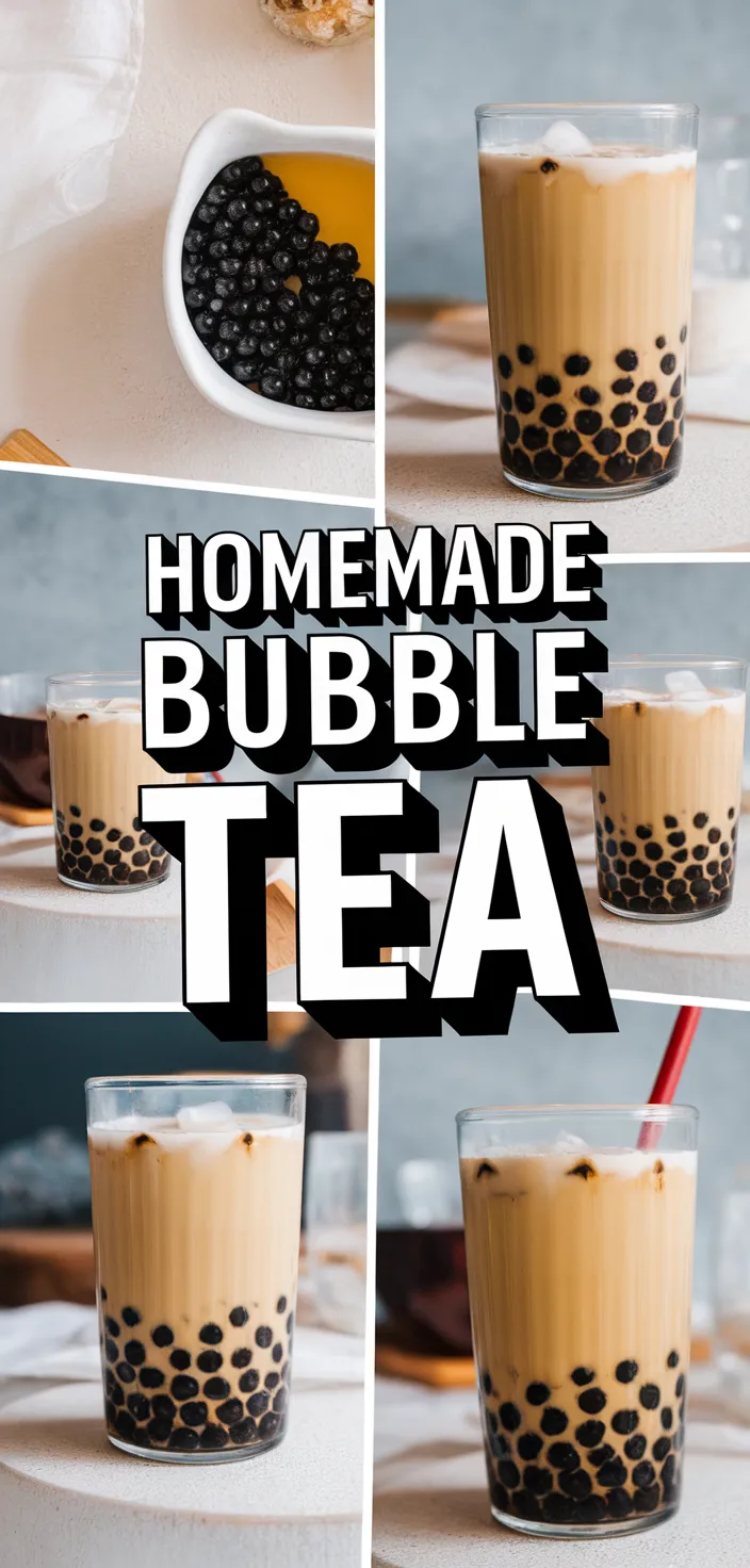 A photo of Homemade Bubble Tea Recipe