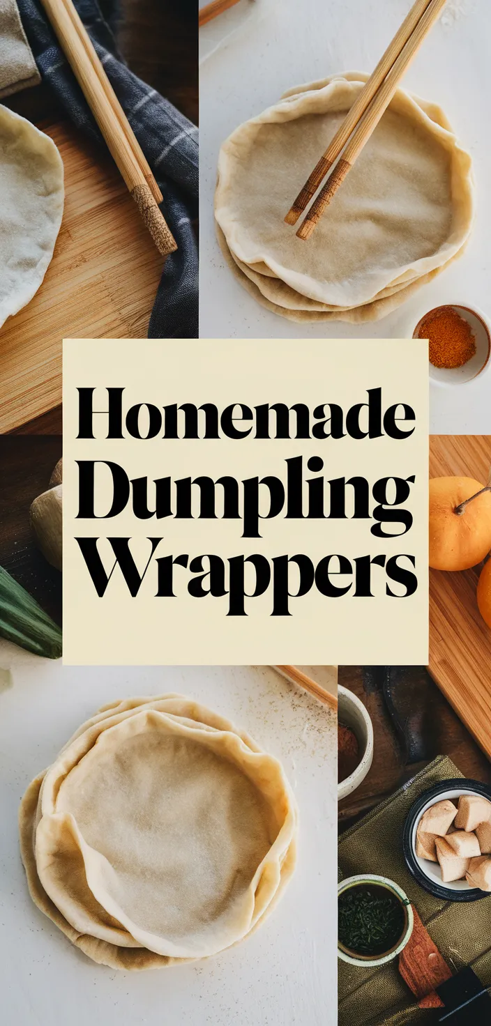 A photo of Homemade Dumpling Wrappers Recipe