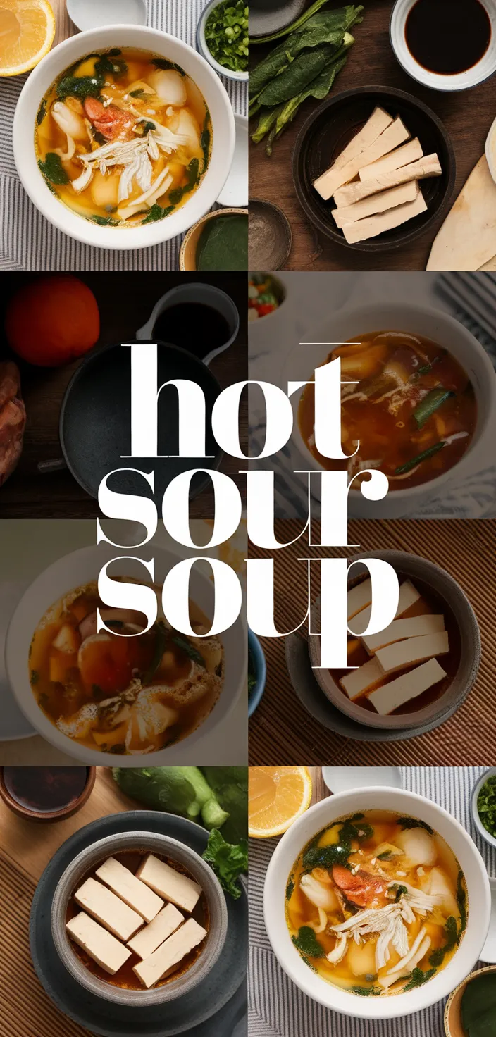 A photo of Hot Sour Soup Recipe