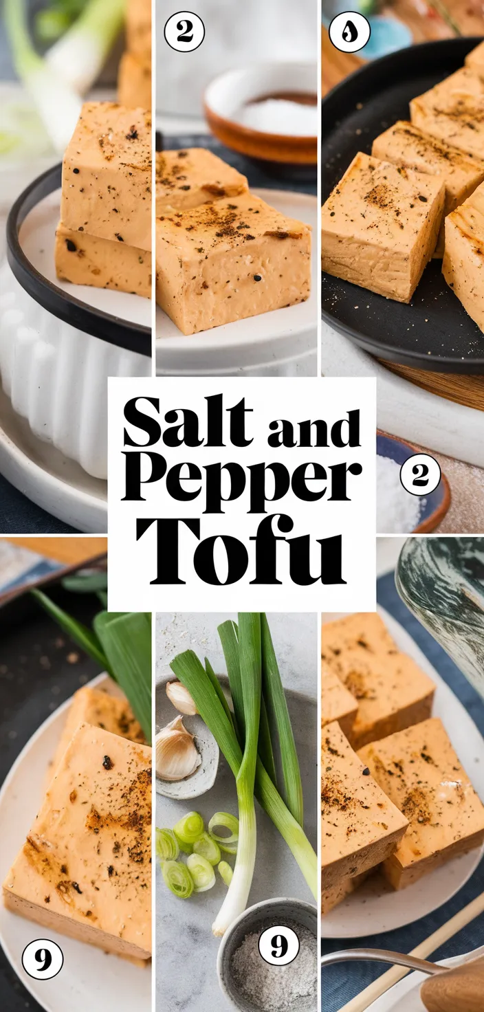 A photo of Salt And Pepper Tofu Recipe