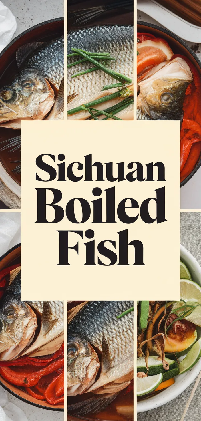 A photo of Sichuan Boiled Fish Recipe