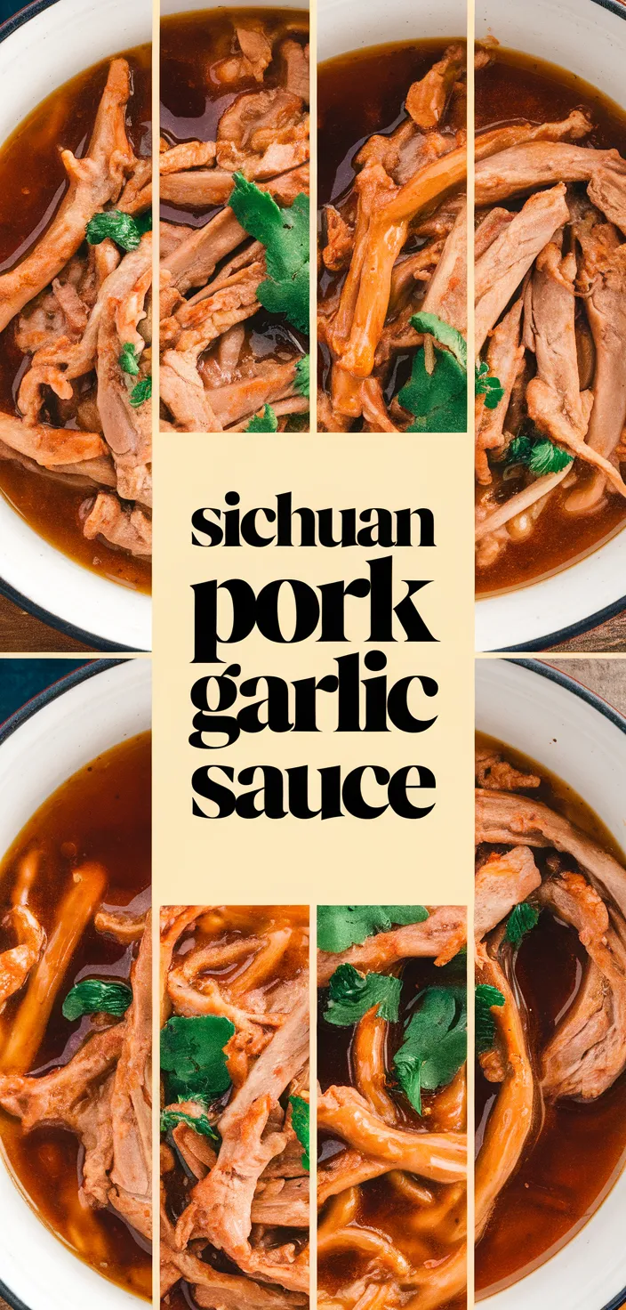 A photo of Sichuan Shredded Pork Garlic Sauce Recipe