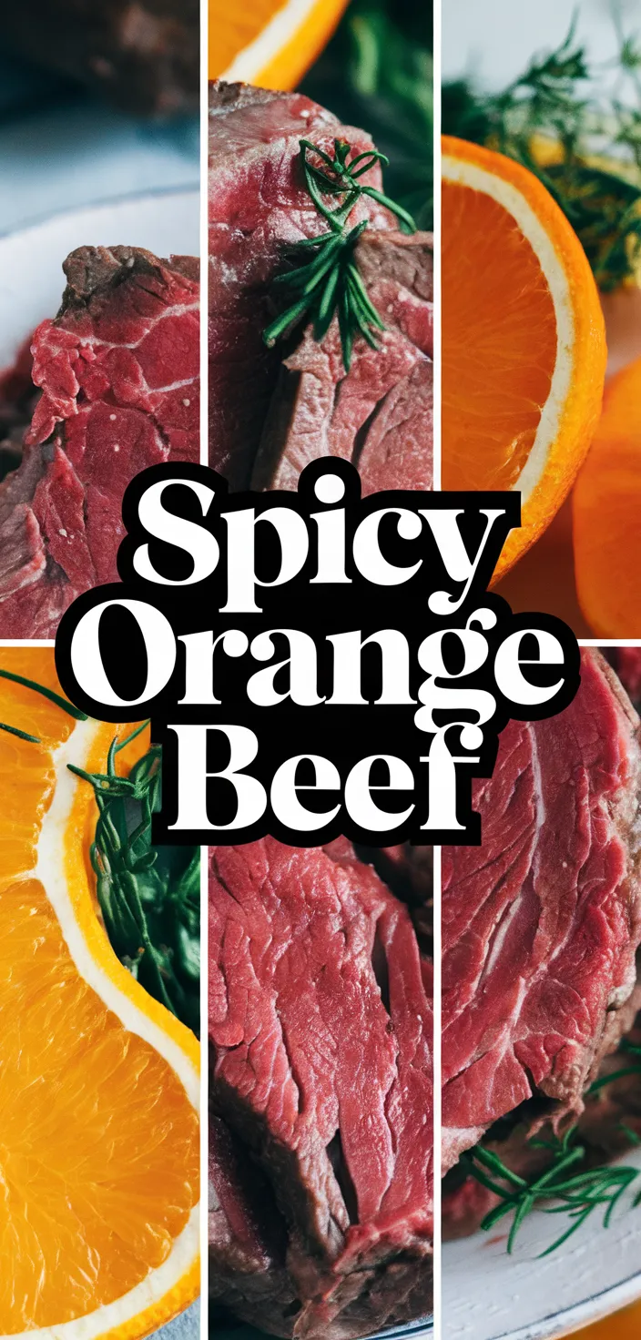 A photo of Spicy Orange Beef Recipe