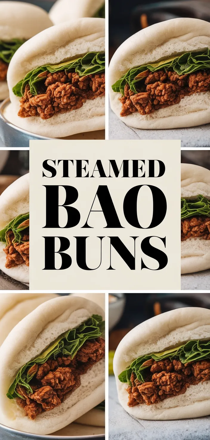 A photo of Steamed Bao Buns Recipe