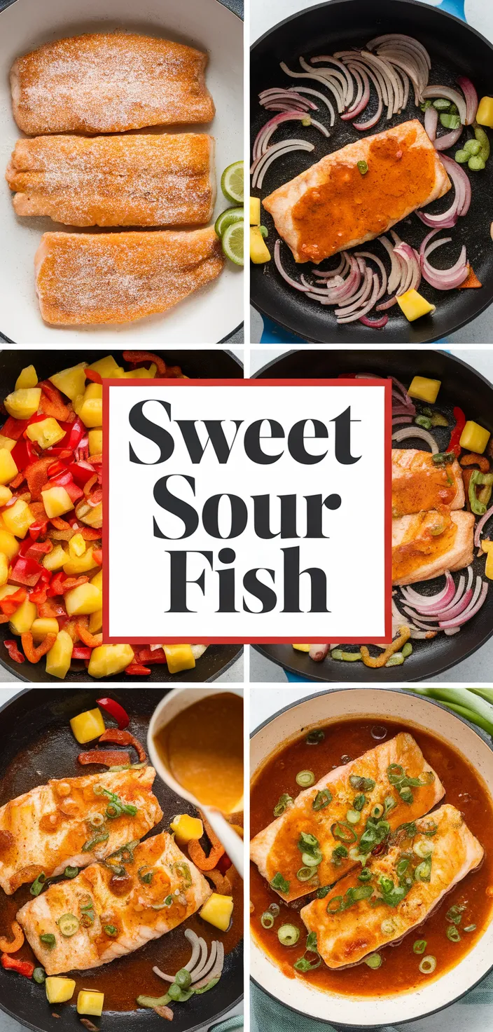 A photo of Sweet Sour Fish Recipe