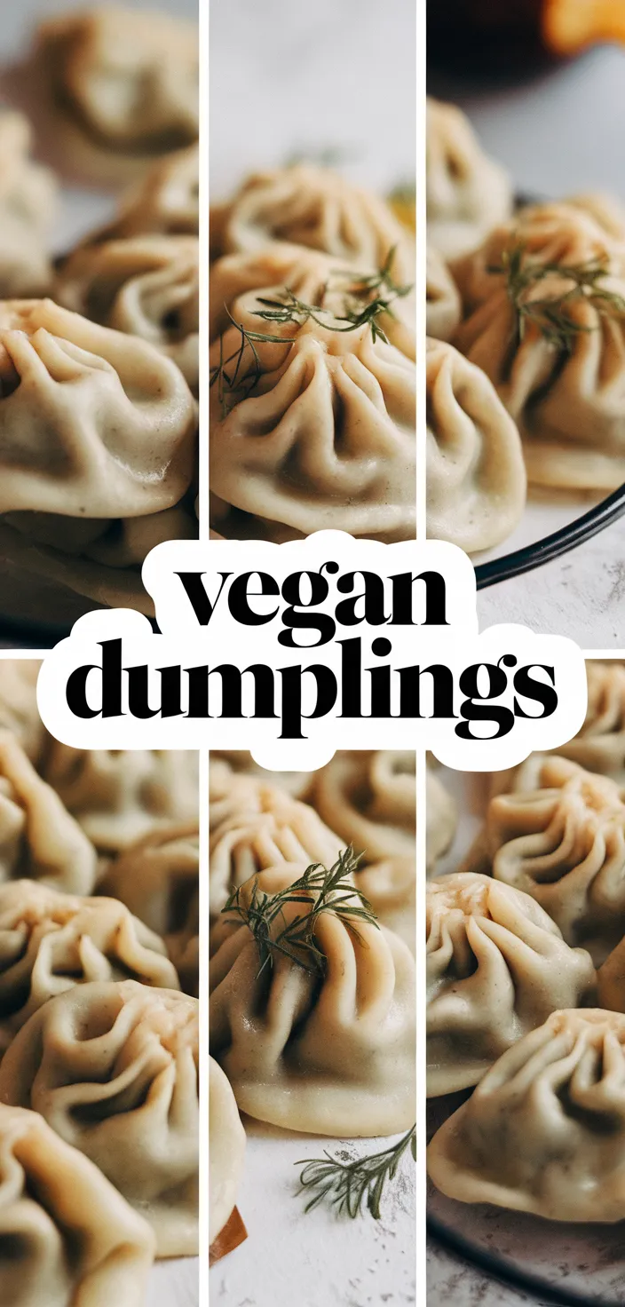 A photo of Vegan Dumplings Recipe