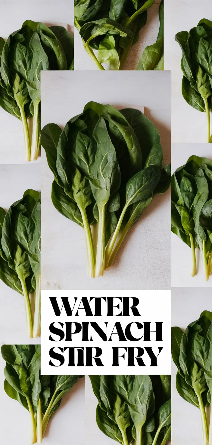 A photo of Water Spinach Stir Fry Recipe