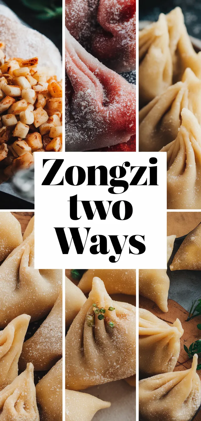 A photo of Zongzi Two Ways Recipe