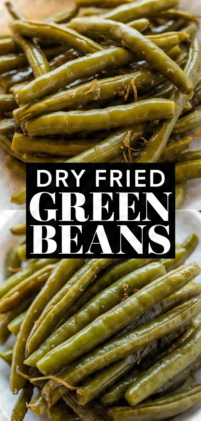 Photo of Dry Fried Green Beans Recipe