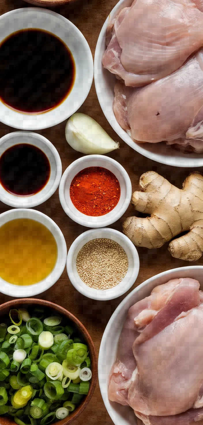 Ingredients photo for Five Spice Chicken Recipe