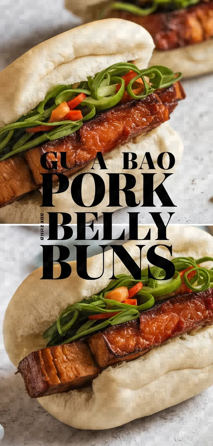 Gua Bao Pork Belly Buns Recipe