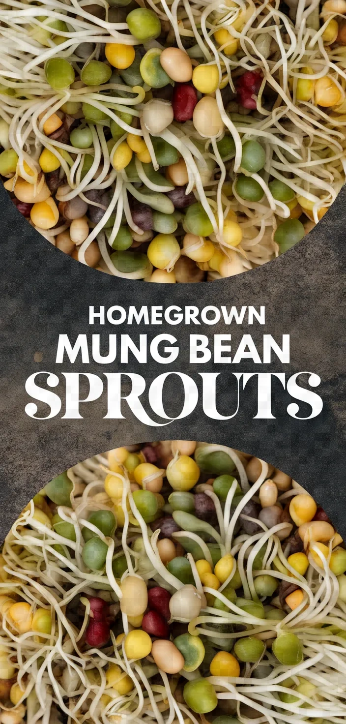 Homegrown Mung Bean Sprouts Recipe