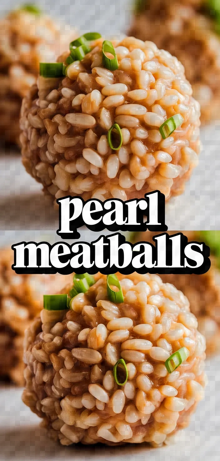 Photo of Pearl Meatballs Recipe