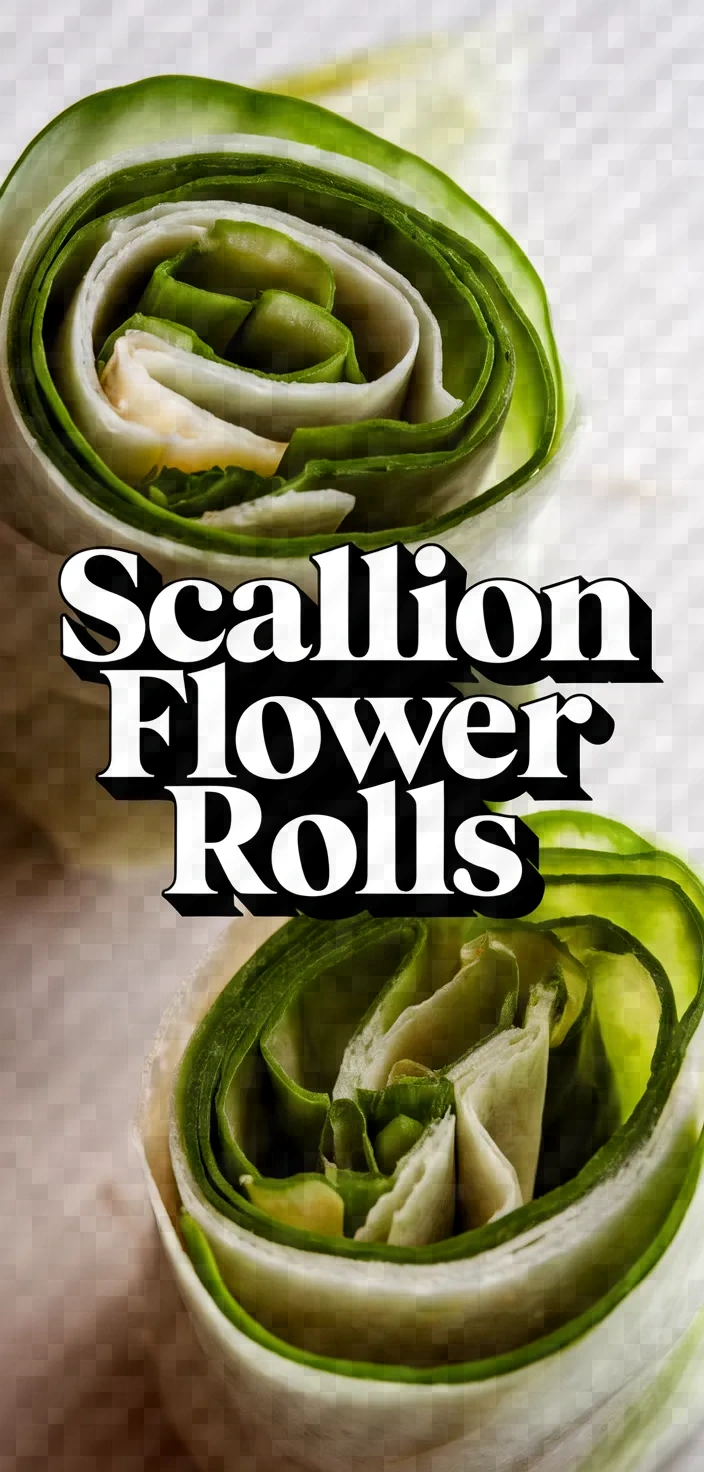 Photo of Scallion Flower Rolls Recipe