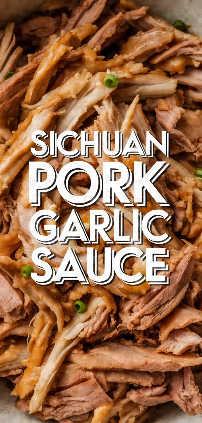 Sichuan Shredded Pork Garlic Sauce Recipe