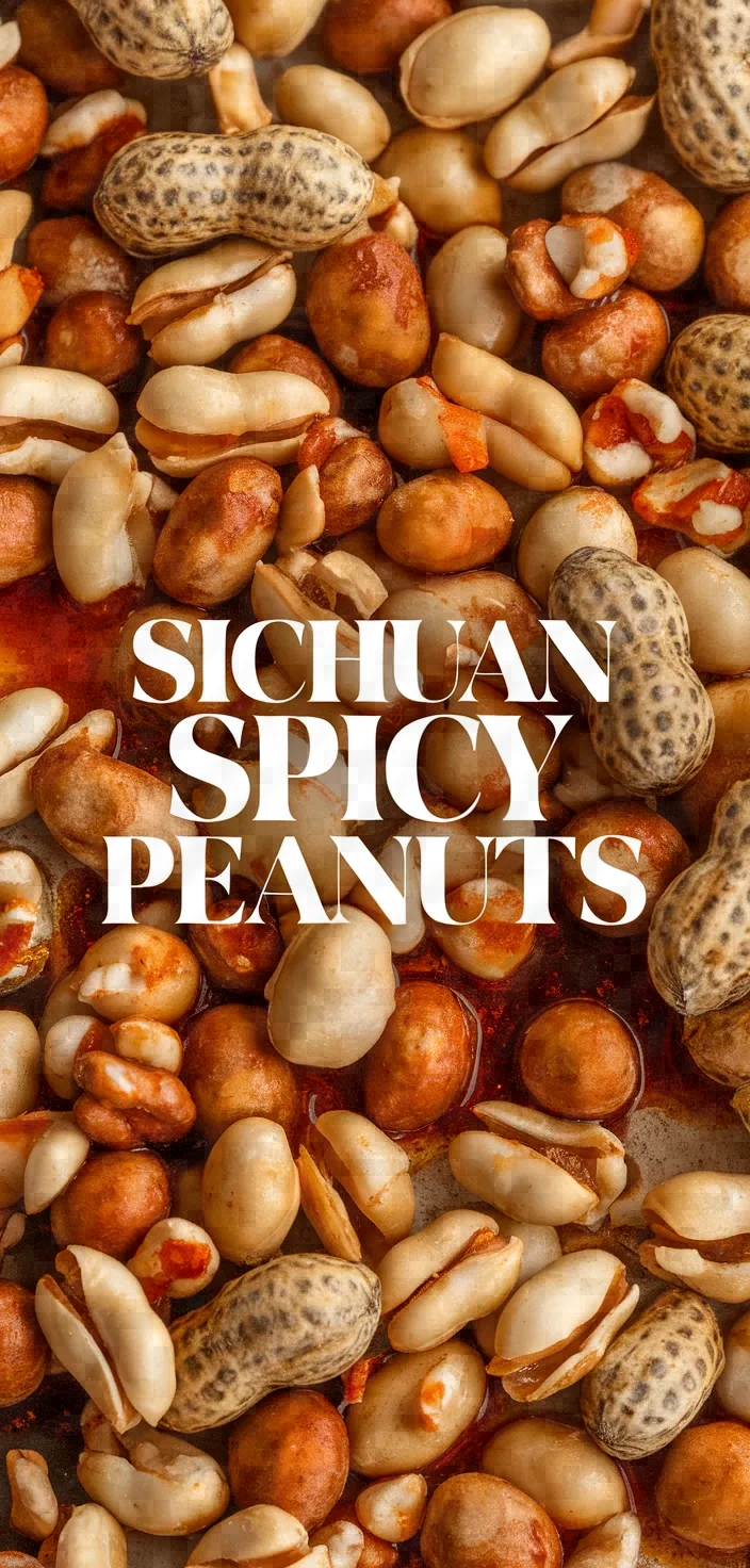 Sichuan Spicy Peanuts Recipe