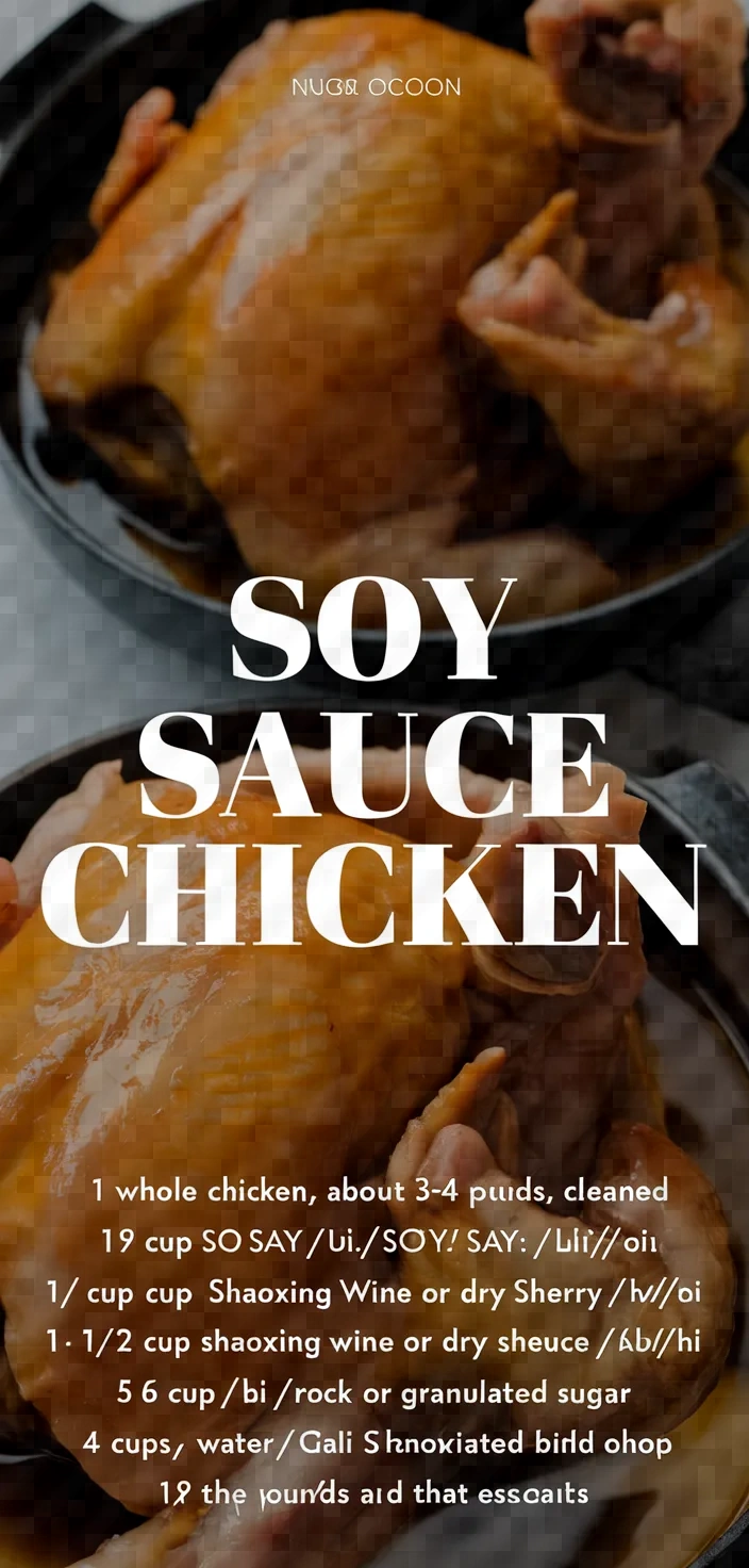 Photo of Soy Sauce Chicken Recipe