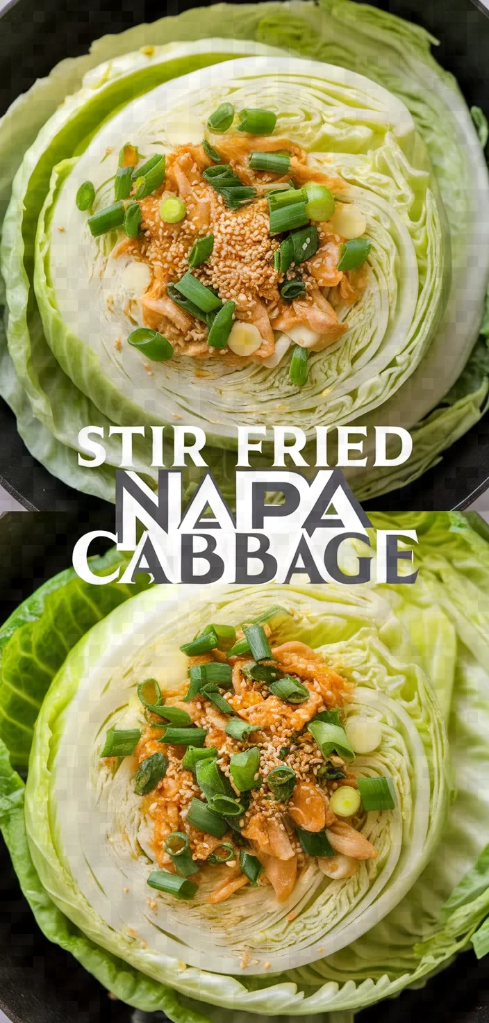 Stir Fried Napa Cabbage Recipe