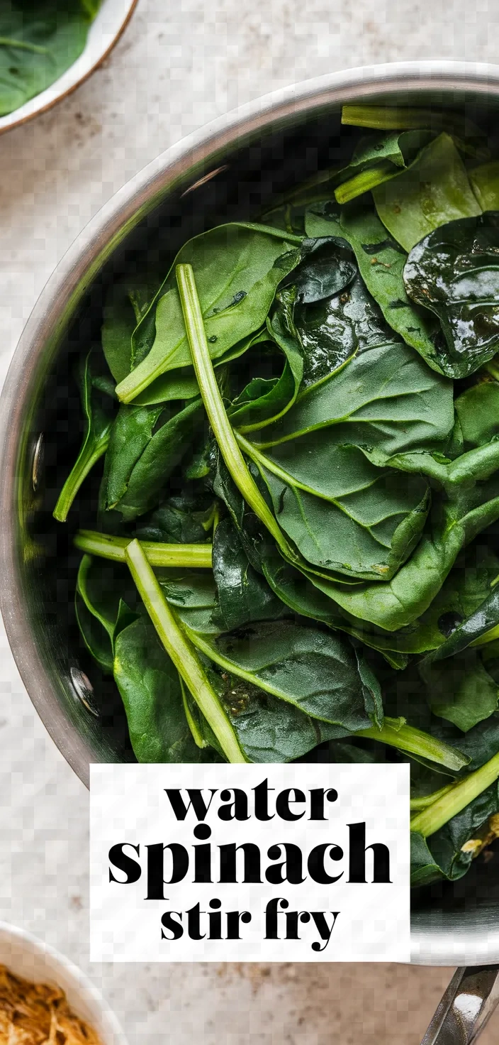 Water Spinach Stir Fry Recipe