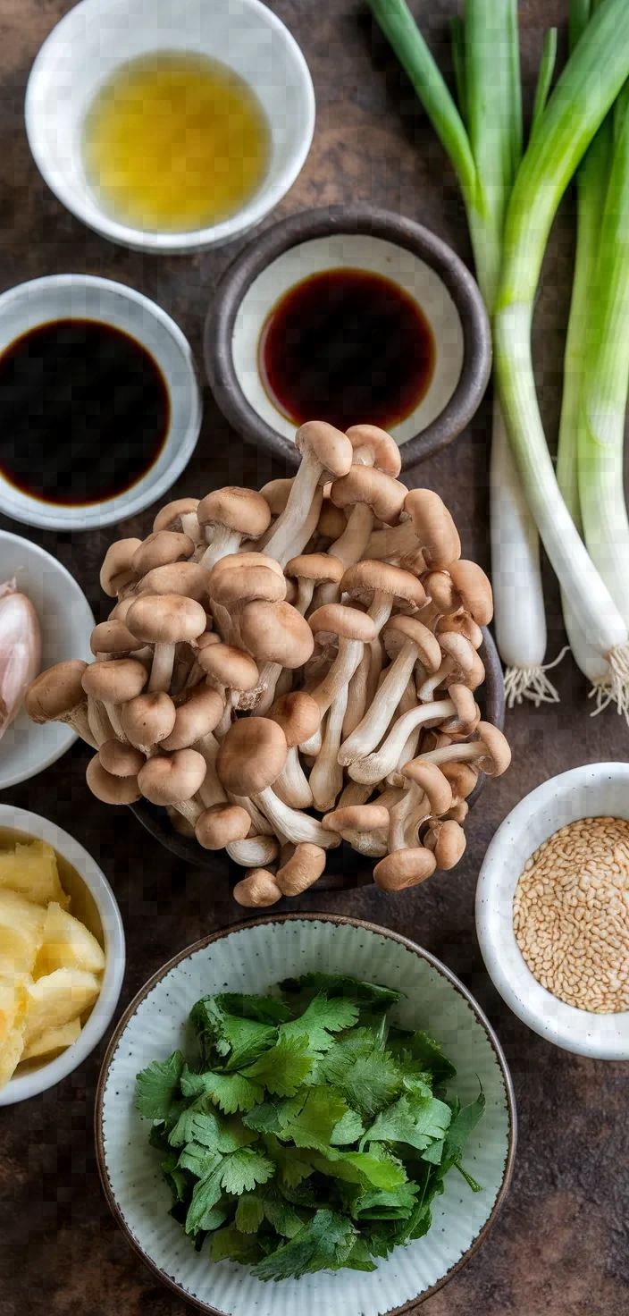 Ingredients photo for Wood Ear Mushroom Salad Recipe