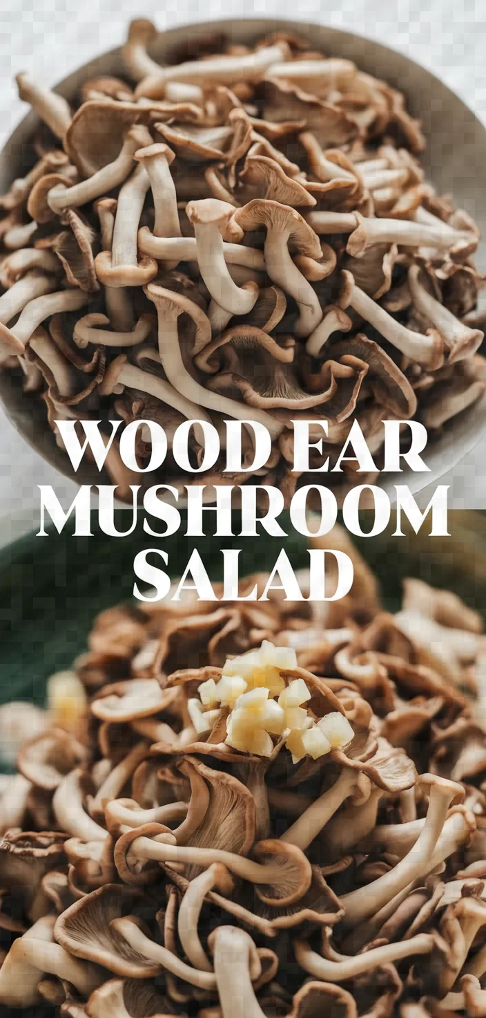 Photo of Wood Ear Mushroom Salad Recipe