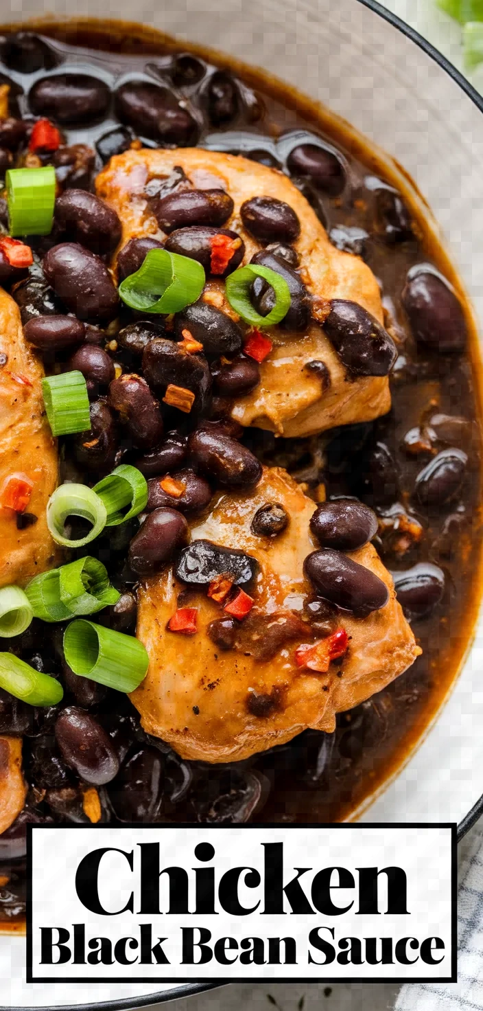 Chicken With Black Bean Sauce Recipe