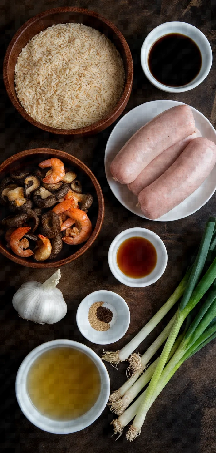 Ingredients photo for Chinese Sticky Rice Recipe