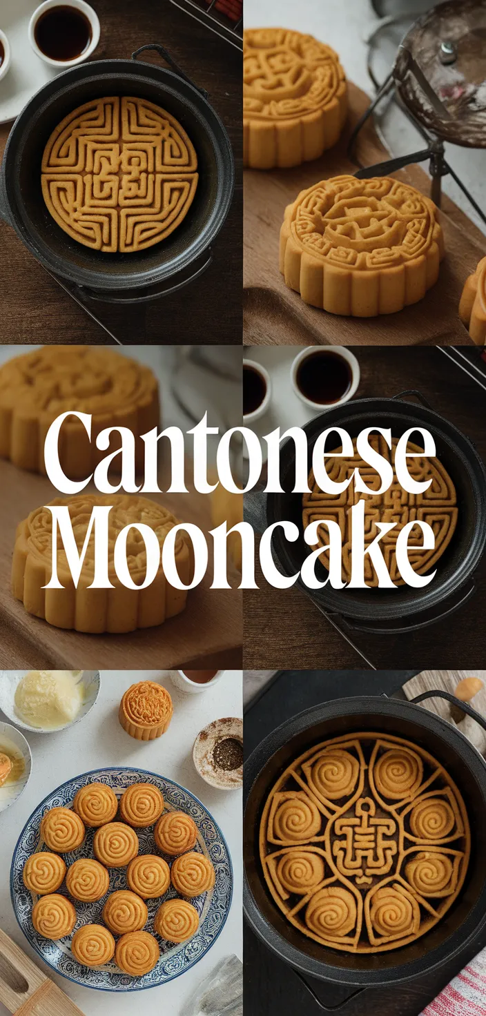 A photo of Cantonese Mooncake Recipe