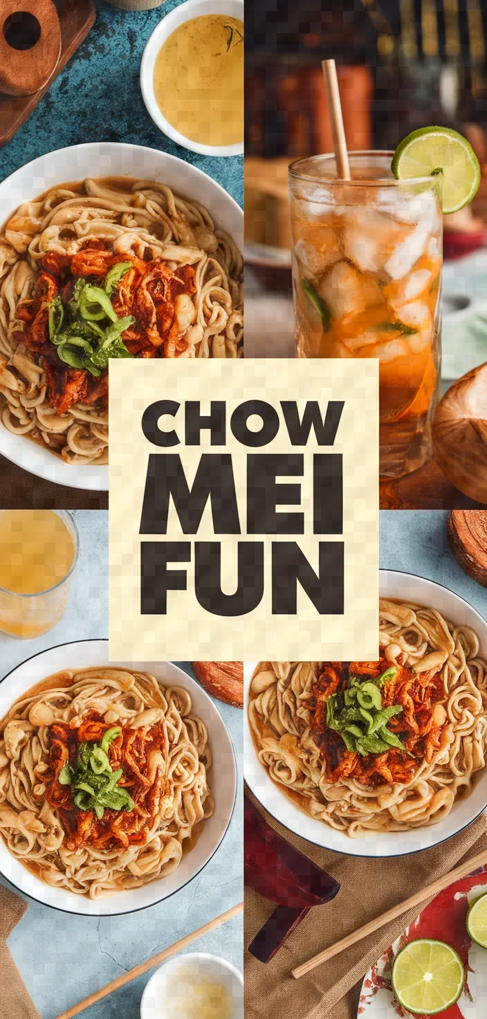 A photo of Chow Mei Fun Recipe