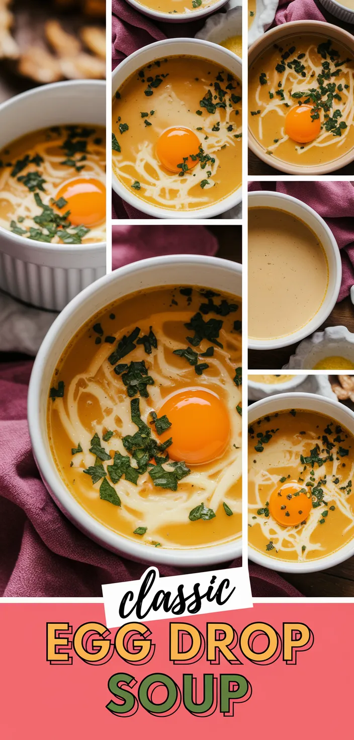 A photo of Classic Egg Drop Soup Recipe