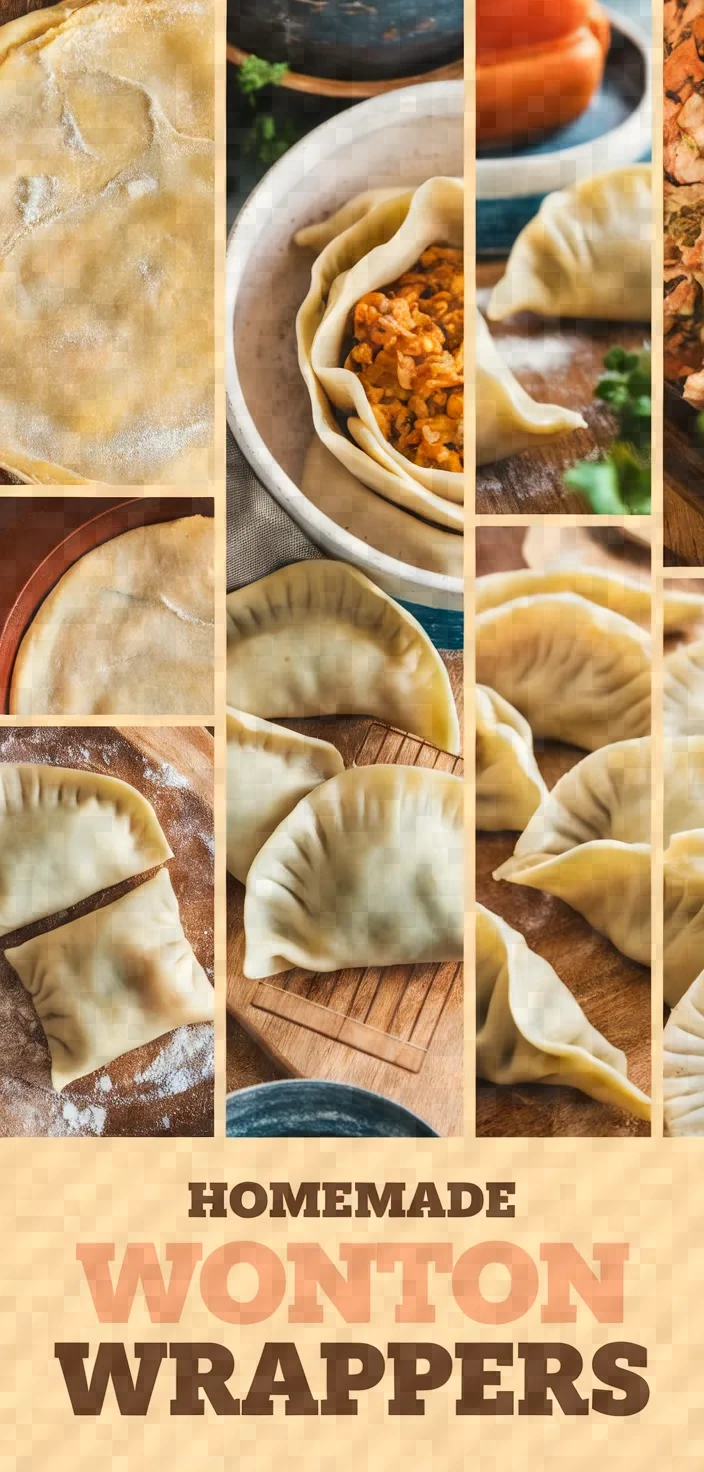 A photo of Homemade Wonton Wrappers Recipe