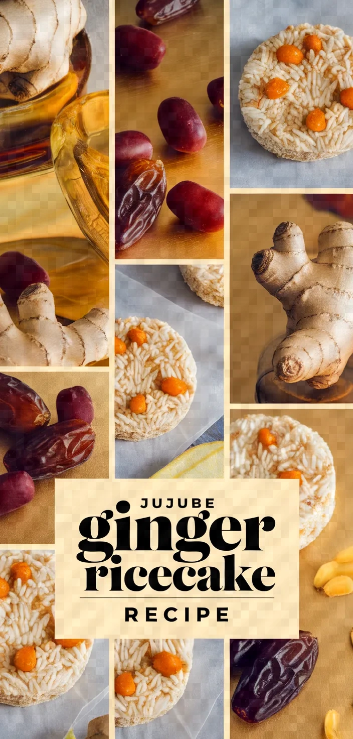 A photo of Jujube Date And Ginger Ricecake Vegetarian Recipe