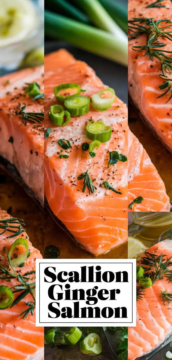 A photo of Scallion Ginger Salmon Recipe