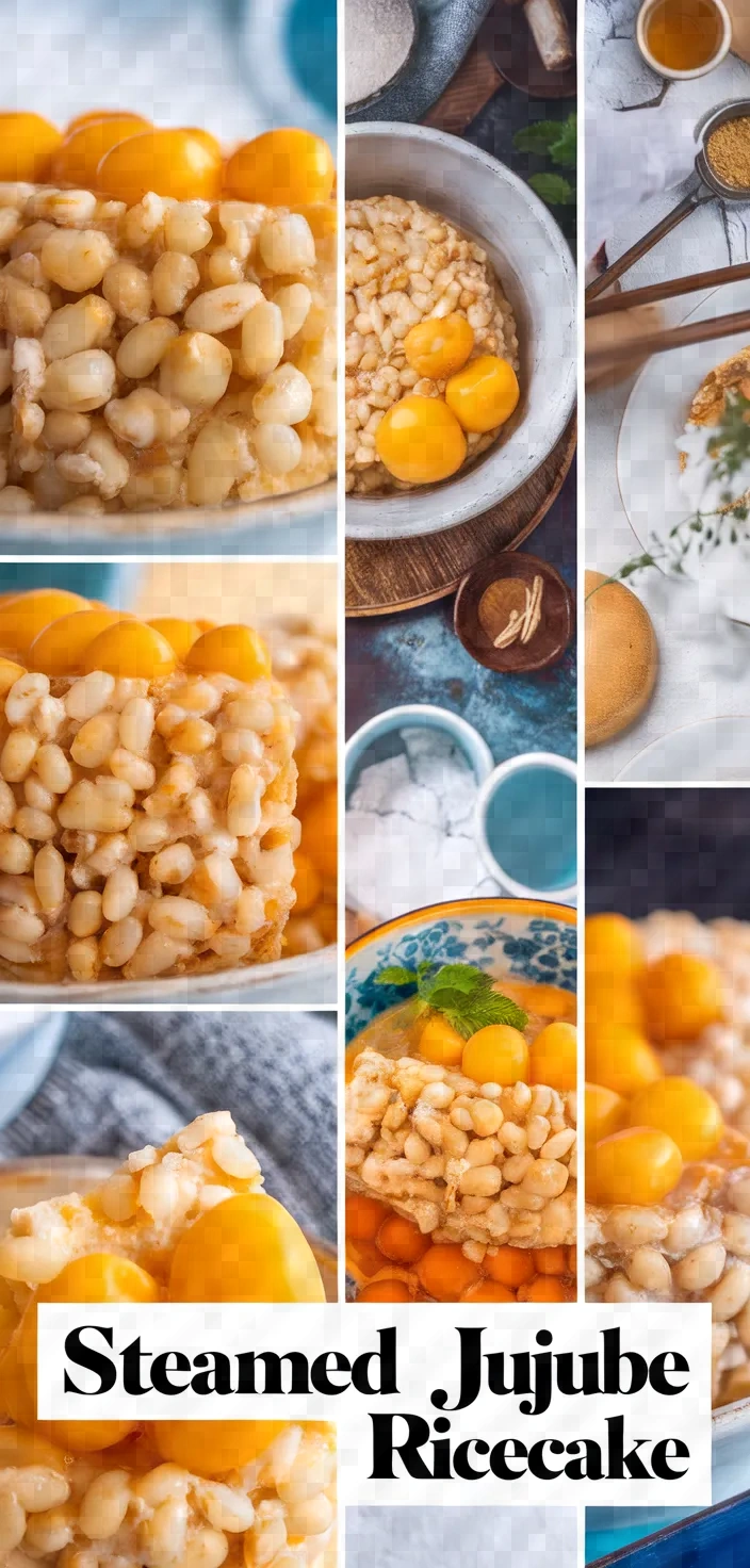 A photo of Steamed Fluffy Jujube Ricecake Recipe