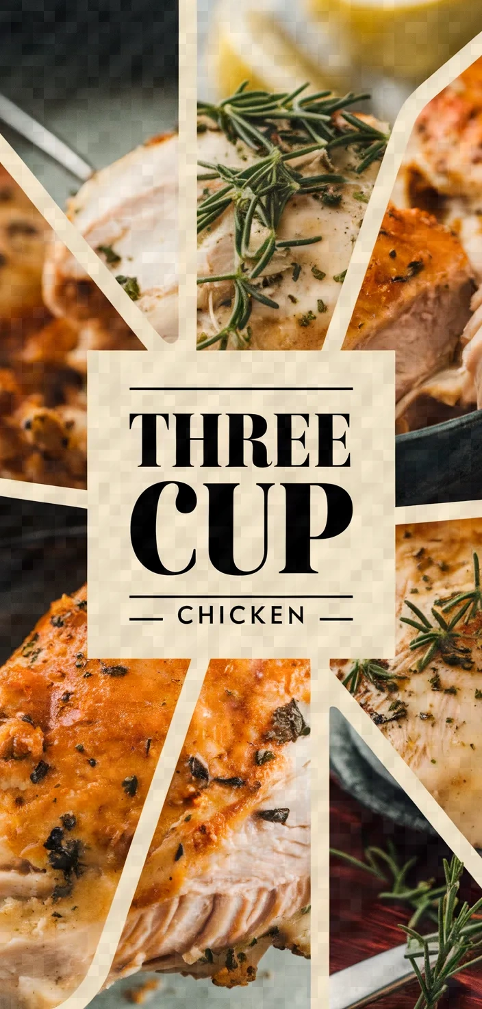 A photo of Three Cup Chicken Recipe